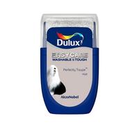 Dulux Easycare Washable & Tough Perfectly Taupe Matt Wall & Ceiling Emulsion Paint, 30Ml Tester Pot