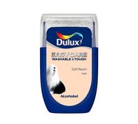Dulux Easycare Washable & Tough Soft Peach Matt Wall & Ceiling Emulsion Paint, 30Ml Tester Pot