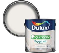 Dulux Eggshell Paint Low Sheen Water Based Non Drip Easy to Apply Quick Dry For Wood & Metal Low Odour Durable Pure Brilliant White 750ml