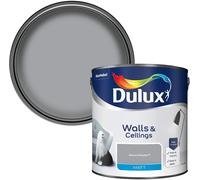 Dulux Matt Emulsion Paint For Walls And Ceilings - Warm Pewter 2.5L