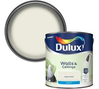 Dulux 2.5l Matt Standard Emulsion Paint, Apple White