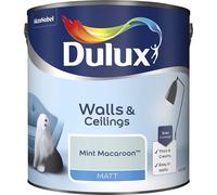 Dulux Matt Emulsion Paint For Walls And Ceilings - Mint Macaroon 2.5 Litres
