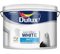 Dulux Matt Emulsion Paint - Pure Brilliant White - 10L