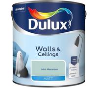 Dulux Walls & Ceilings Mint Macaroon Matt Emulsion Paint 2.5L