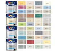 Dulux 2.5l Matt Standard Emulsion Paint, White Mist