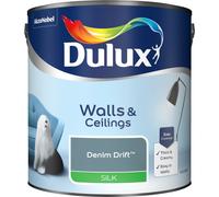 Dulux Emulsion Silk Paint ALL COLOURS 2.5L - Walls & Ceiling