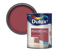 Dulux Feature Wall Matt Emulsion Paint - Redcurrant Glory - 1.25L