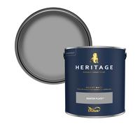 Dulux Heritage Matt Emulsion Paint Pewter Plate - 2.5L