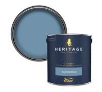 Dulux Heritage Boathouse Blue Velvet Matt Wall Paint, 2.5L