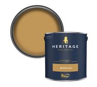 Dulux Heritage Brushed Gold Velvet Matt Wall Paint, 2.5L