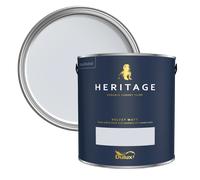 Dulux Heritage Velvet Matt Paint 125ml, Light French Grey, High Quality Matt Emulsion Paint