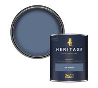 Dulux Heritage Dh Indigo Eggshell Multi-Surface Wall Paint, 750Ml