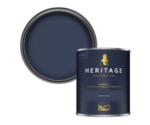 Dulux Heritage Dh Oxford Blue Eggshell Interior Metal & Wood Paint, 750Ml