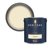 Dulux Heritage Dh White Velvet Matt Wall Paint, 2.5L