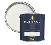Dulux Heritage Eggshell 2.5L, True White, Eggshell sheen paint for wood and metal