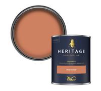 Dulux Heritage Inca Orange Eggshell Metal & Wood Paint, 750Ml