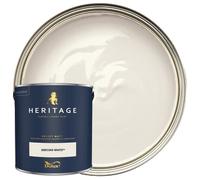 Dulux Heritage Matt Emulsion Paint Grecian White - 2.5L