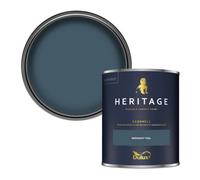 Dulux Heritage Midnight Teal Eggshell Wall Paint, 750Ml