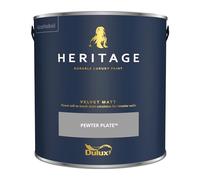 Dulux Heritage Paint (2.5L Tester, Pewter Plate)