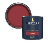 Dulux Heritage Pugin Red Velvet Matt Wall Paint, 2.5L
