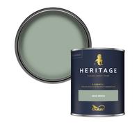 Dulux Heritage Sage Green Eggshell Wall Paint, 750Ml