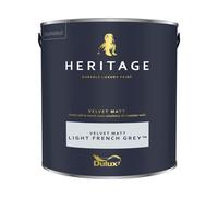 Dulux Velvet Matt Emulsion Paint - Light French Grey