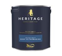Dulux Heritage Velvet Matt Emulsion Paint - 2.5 Litres - All Colours