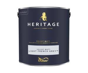 Dulux Heritage Velvet Matt Emulsion Paint - 2.5 Litres - All Colours