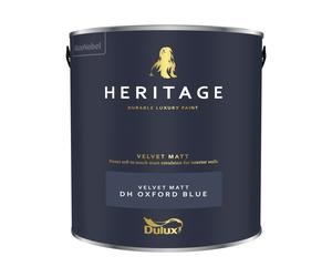 Dulux Heritage Velvet Matt Emulsion Paint - 2.5 Litres - All Colours