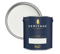 Dulux Heritage Velvet Matt Emulsion Paint, 5L, True White