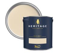 Dulux Heritage Velvet Matt Paint 125ml, Bathstone Beige, High Quality Matt Emulsion Paint