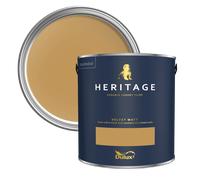 Dulux Heritage Velvet Matt Finish Paint Tester Pot 125ml Brushed Gold