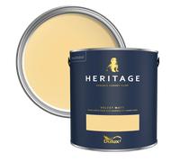 Dulux Heritage Velvet Matt Finish Paint Tester Pot 125ml Butter Cup