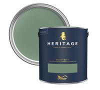 Dulux Heritage Velvet Matt Paint 125ml, DH Grass Green, High Quality Matt Emulsion Paint