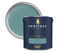 Dulux Heritage Velvet Matt Paint 125ml, Maritime Teal, High Quality Matt Emulsion Paint
