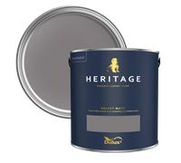 Dulux Heritage Velvet Matt Paint 125ml, Mauve Mist, High Quality Matt Emulsion Paint