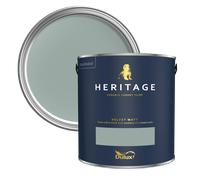 Dulux Heritage Velvet Matt Paint 125ml, Rosemary Leaf, High Quality Matt Emulsion Paint