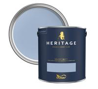 Dulux Heritage Velvet Matt Paint 1L, Light Cobalt, High Quality Matt Emulsion Paint