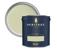 Dulux Heritage Velvet Matt Paint 1L, Pale Olivine, High Quality Matt Emulsion Paint