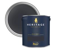 Dulux Heritage Velvet Matt Paint 1L, Ravens Flight, Luxury Durable Matt Emulsion