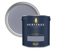 Dulux Heritage Velvet Matt Paint 1L, Violet Night, High Quality Matt Emulsion Paint