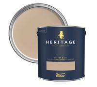 Dulux Heritage Velvet Matt Paint 2.5L, Dark Stone, High Quality Matt Emulsion Paint