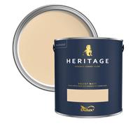 Dulux Heritage Velvet Matt Paint 2.5L, DH Stone, Luxury Durable Matt Emulsion