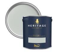 Dulux Heritage Velvet Matt Paint 2.5L, Green Slate, High Quality Matt Emulsion Paint