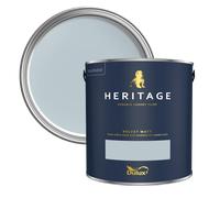 Dulux Heritage Velvet Matt Paint 5L, Country Sky, High Quality Matt Emulsion Paint