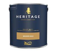 Dulux Heritage Velvet Matt Tester 125ml Brushed Gold