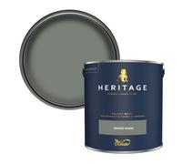 Dulux Heritage Waxed Khaki Velvet Matt Wall Paint, 2.5L