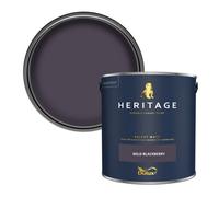 Dulux Heritage Wild Blackberry Velvet Matt Wall Paint, 2.5L