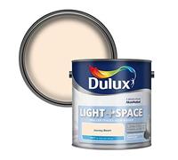 Dulux Light & Space Matt Emulsion Paint For Walls And Ceilings - Honey Beam 2.5 Litres