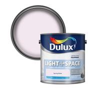 Dulux Light and Space Matt Emulsion Paint For Walls And Ceilings - Spring Rose 2.5 Litres